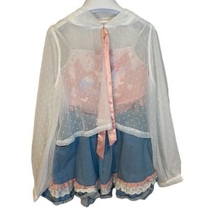 DevilInspired Ice Cream Bunny Tank Top + Skirt + Bunny-Ear Hoodie